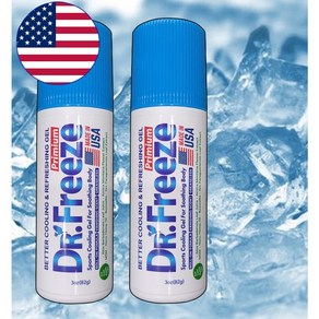 DR.Feeze Pimium 닥터프리즈 프리미엄 USA 스포츠 쿨링 롤타입 근육통 파스 2개, 1개, 2롤