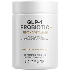 Codeage GLP-1 Probiotic+ - 살아있는 프로바이오틱스 Akkermansi