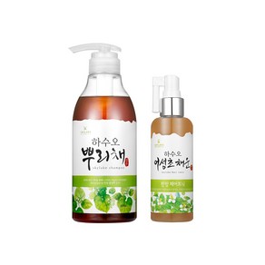 하늘호수 하수오 뿌리채 쿨샴푸 500ml +어성초헤어토닉 +2종세트, 1개