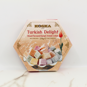 Halal Turkish Delight Lokum Mixed Flavored 할랄 터키쉬 딜라이트 로쿰 혼합 맛