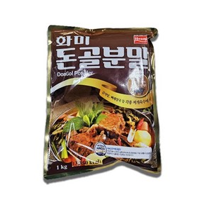 [무료배송][화미]돈골분말1kg, 1kg, 5개