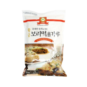 보리채움 무설탕 황금보리떡용가루3kg, 3kg, 5개