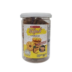 티타임 외출 등산 간식 VFOODS 코코넛 파인애플 샌드 비스킷 160g X 36통, 36개