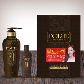 댕기머리 포르테 프레스티지 탈모완화 기능성 샴푸 1세트, 645ml