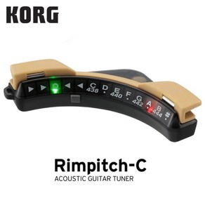 kog p-c1 p-c2 impitch soundhole 어쿠스틱 기타 튜너 - 반음계 pc1pc2, 림 피치 C1, 1개