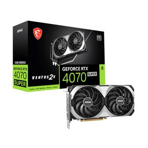 MSI 지포스 RTX 4070 SUPER 벤투스 2X OC D6X 12GB