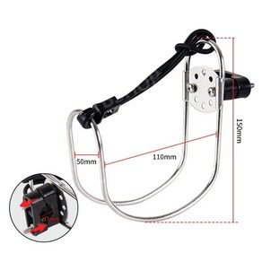 구명부환 걸이 레일 마운트형 해양 스테인레스 스틸 구명 부표 브래킷 행거 고정 선박 보트, 구명부표 홀더