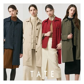 [테이트] (TATE) 여성 맥코트 1종 + 퀼팅베스트 1종