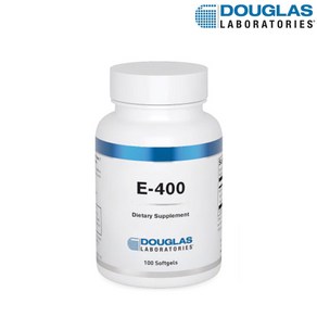 미국 Douglas LABs 비타민 E-400 400 IU 100소프트젤, 1개, 100정