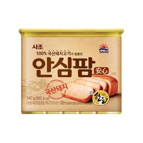 사조 국산돼지 안심팜, 340g, 1개