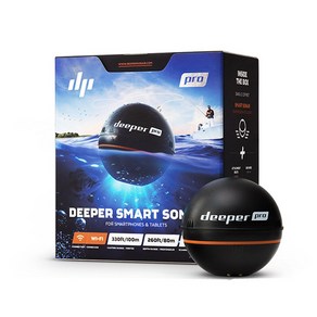 디퍼 스마트 소나 프로/DEEPER SMART SONAR PRO 어군탐지기 GPS 최첨단낚시용 어군탐지기 정품 파란낚시