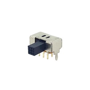 6핀 슬라이드 스위치 6pin Slide Switch SK22D02-6MM, 단품