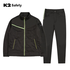 K2 Safety 작업복세트 JK-A163R LB2-A363