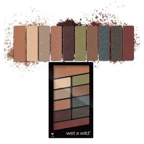 wet n wild Colo Icon Eyeshadow 10 Pan Palette Com 웻 앤 와일드 컬러 아이콘 아이섀도우 10 팬 팔레트 컴포트 존 0.3온스 0.3온스, 1개, 안전 지대