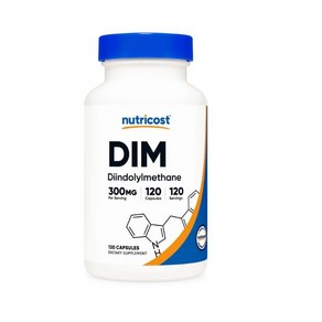 Nuticost 뉴트리코스트 딤 Diindolylmethane 300mg 120캡슐, 120정, 1개