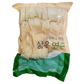 운학무역 운학 삶은 연근채 450g 자숙 데침 염장 냉동 이강산닷컴, 1개