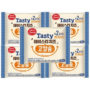 서울우유 테이스티치즈 고칼슘, 5개, 180g