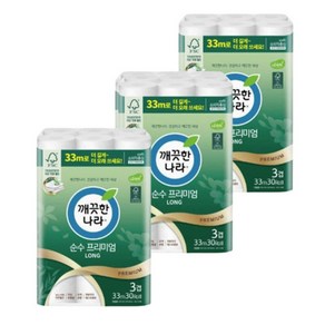 순수 프리미엄 33m (30롤) [1팩], 1개, 30롤