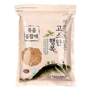 볶음참깨 1KG장보고푸드, 볶음참깨1kg/장보고, 1개