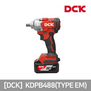 DCK 20V 충전 임팩렌치 임팩트렌치 최대토크 682 KDPB488, 1개