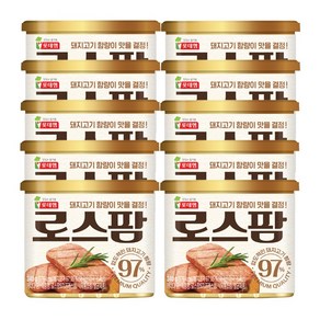 로스팜97 340gX10개 돼지고기 함량 97% 찌개 구이 부침, 340g, 10개