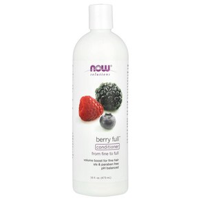 나우푸드 Now Foods Solutions Bey Full 컨디셔너 가는 모발을 풍성한 모발로 473ml(16fl oz), NOW08216, 1개