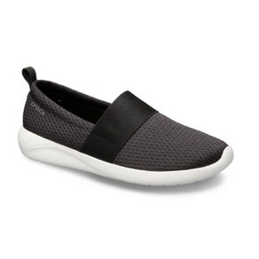 crocs 크록스 운동화 우먼 라이트라이드 메쉬 슬립온 플립 205727-066