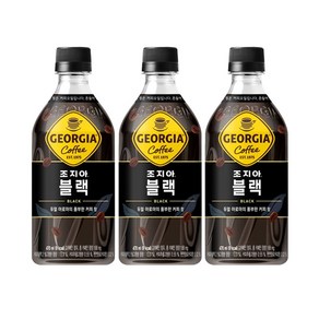 조지아 크래프트 블랙, 470ml, 24개