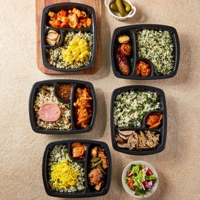 띵커바디 식단관리 도시락 시즌 6 (5종 X 1팩씩), 220g, 1개