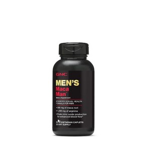 GNC 마카 아르기닌 아르지닌 1000mg 필수아미노산 식물성 60캡슐, 1개, 60정