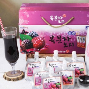 웰빙푸드 국내산 복분자즙 오디즙 아로니아즙 110ml 10팩, 10개, 120ml