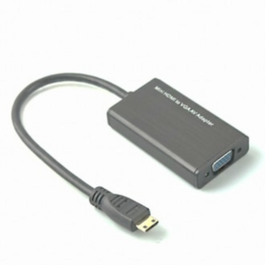 Mini Hdmi to VGA RGB 변환 컨버터 고급형 FW000, 1개