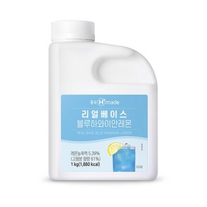 흥국-맘스리얼베이스 블루하와이안레몬 1kg, 2개