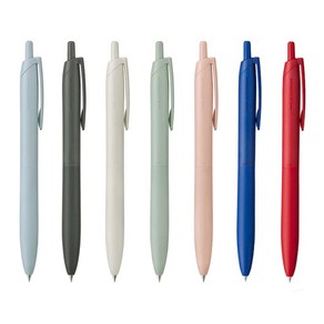 유니 유성펜 제트스트림 라이트터치 저점도 SXN-LS-05 0.5mm 블랙 코랄바디