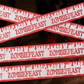 할로윈 워닝테잎장식 6m [피범벅 ZOMBIEFEAST]