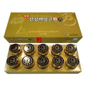 장생 산삼배양근 환 3.5gx10p, 35g, 6개