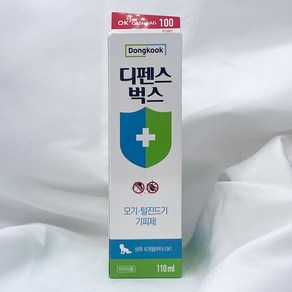 동국) 디펜스 벅스 110ml 모기 털진드기 기피제, 1개