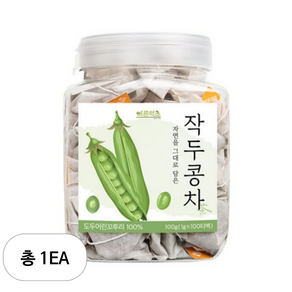 바른약초 볶은작두콩차 삼각티백, 1g, 100개입, 1개