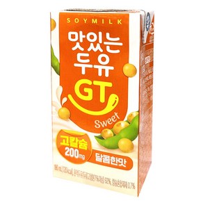 남양 맛있는 두유 GT 고칼슘 달콤한맛, 72개, 190ml