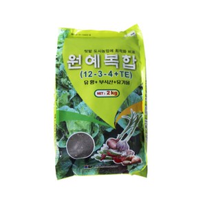 풀리프 고급 원예 복합비료 2kg 소포장 텃밭 주말농장 9~10평용, 1개