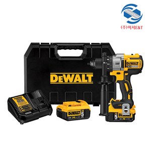 DEWALT 디월트정품 DCD991P2 20V 충전 드릴 드라이버 5.0Ah 배터리 세트, 1개