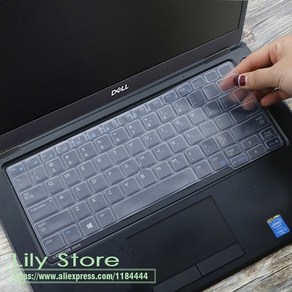 Notebook Dell Latitude 5300 3301 노트북 실리콘 키보드 커버 보호대 스킨, 옵션선택개, [01] Clea