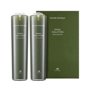 네이처리퍼블릭 스네일 솔루션 2종 기획 세트 120ml+120ml, 1개