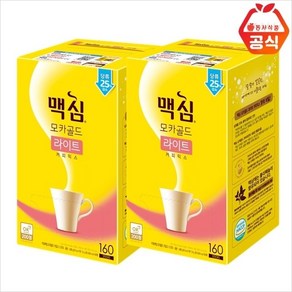 맥심 모카골드 라이트 커피믹스 총 360T, 맥심 모카 골드 라이트 커피믹스 180T 2개 ClE, 2개