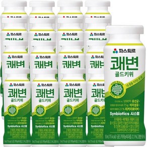 파스퇴르 쾌변요구르트 150ml 사과 골드키위, 32개