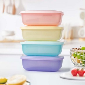 타파웨어 Tupperware 햇쌀밥용기 500ml 멀티박스 컬러박스 커버