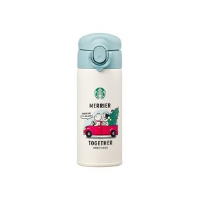 스타벅스 홀리데이 프렌즈 JOK 보온병 350ml[당일발송 우체국택배], 1개, 350ml