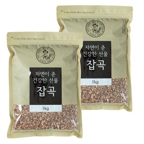 2024년산 국산 잡곡 찰수수쌀 1kg 2봉, 1개