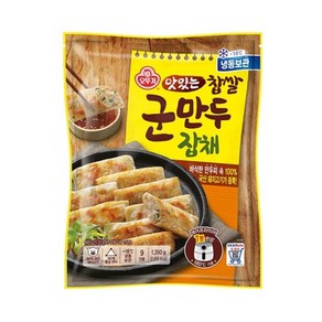 오뚜기 맛있는 찹쌀군만두 잡채 1350g, [0001]기본상품, 1개, 1.35kg