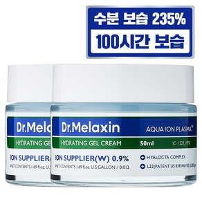 닥터 멜락신 아쿠아 이온 플라즈마 수분 크림, 50ml, 2개